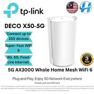 TP-Link Deco X50-5G AX3000 4G 5G Whole Home Mesh WiFi 6 System with 2.5G Port HomeShield Mesh work w