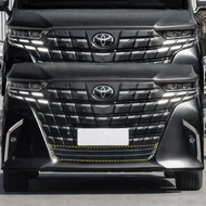 อุปกรณ์เสริมรถยนต์ Alphard 40 Series ป้องกันฝุ่นและแมลง ชุดกันกระแทก 4 ชิ้น ไม่ต้องติดตั้งอุปกรณ์เสร