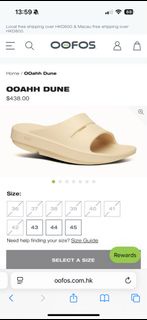 OOFOS OOahh Dune Sandals
