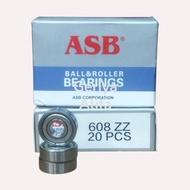 ASB Bearing 608 ZZ Bearing Fan Dynamo Bearing