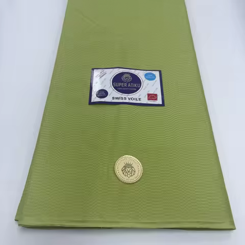African Agbada Soft Atiku Fabric for Men, High Quality Material for Man Garment, Clothing, 5 Yards,