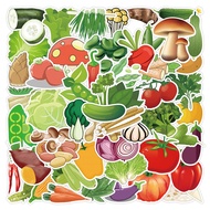 10/50Pcs Fruit Vegetable Cartoon Stickers For Kitchen Refigerator Laptop Waterproof Graffiti Decals Sticker Toys