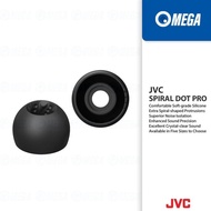 Original JVC Spiral Dot Pro EP-FX12 | Comfortable & Soft Silicone Eartips for IEM & TWS