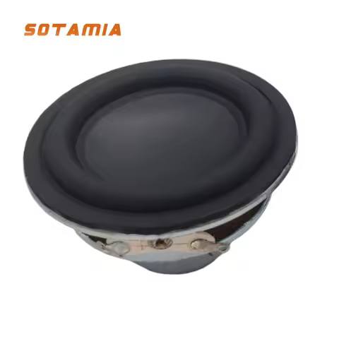 SOTAMIA 2Pcs 45mm Mini Full Range Speaker 4 Ohm 8W Waterproof Audio HIFI Loudspeaker Sound Music Hom
