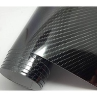6D glossy carbon fiber sticker