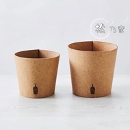 Japanese Blue Bottle Coffee BlueBottle Coffee BlueBottle Coffee Green Cup Holder Simple Wooden Color