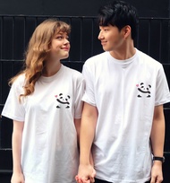 kaos couple Panda Boo pasangan baju kembaran gambar lucu keren kartun binatang tshirt kualitas Distr