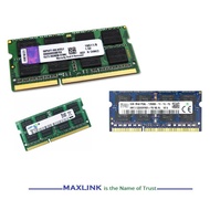 MIX Kingston Samsung Hynix Elpida 8GB DDR3 L Laptop RAM (Low Voltage) (Refub)