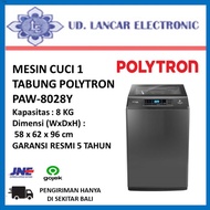 Mesin Cuci 1 Tabung 8 Kg Polytron PAW-8028Y