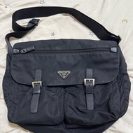 PRADA PATTINA大號郵差包