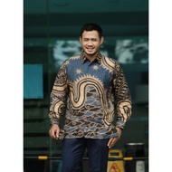 KEMEJA Best DOBBY BATIK Shirt+FREE Mask