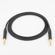 hifi audio cable TRS 1/4" TRS 6.5mm To 6.35 Male Balanced Microphone Cable Handmade Mogami 2549 Neut