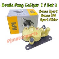 SYM Sport Bonus SR/Bonus 110 SR/Sport Rider/E Bonus (Front Brake pump Caliper Depan Brek Pump &amp; Brake Pad (1 Set)