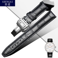 Suitable for
 Shengai Wanguo Folding Buckle IWC Watch Strap Portuguese Watch 7-day Chain Portuguese Seven Men's Watch 22 Steel Buckle Belt