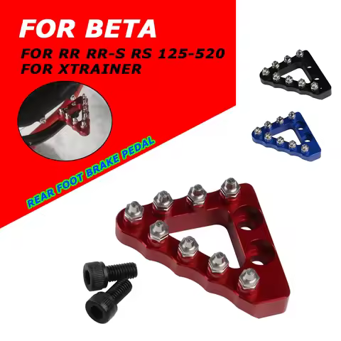 Motorcycle Accessories Rear Brake Pedal Lever Tip Plate For BETA RR RRS RS 125 200 250 300 350 390 4