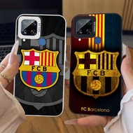 Case for Realme C11 2021 C20 C20A C12 C15 Soft A-86 FC Barcelona