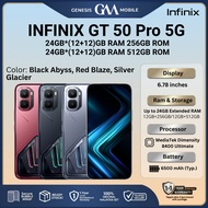 INFINIX GT 50 Pro 5G [24GB*(12+12)GB RAM 256GB/512GB ROM] / GT 30 Pro 5G - Original INFINIX Malaysia
