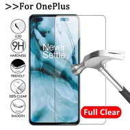9H Clear Glass For One Plus OnePlus 6 6t 7 t 7t Nord CE 2 Nord2 N100 N200 N10 5G Full Transparent Clear HD screen protector tempered glass cover protective film