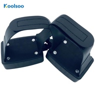 [Koolsoo] Exercise Bike Pedals with Straps Reinforced Exercise Cycle Velcro 1-2