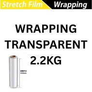 STRETCH FILM TRANSPARENT FILM PLASTIC WRAPPING PALLET PLASTIK RAPPING