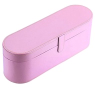 Meijunter (Pink)PU Leather Hard Case for Dyson Supersonic Hair Dryer,Travel Portable Case Cover Bag