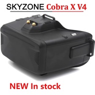 New SKYZONE Cobra X V4 FPV Goggles 5.8Ghz 48CH FPV Receiver 1280x720 LCD with DVR for RC Airplane FPV Racing Drone（black）