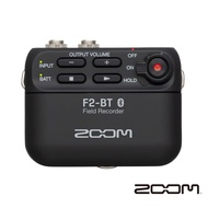 【ZOOM】F2-BT 微型錄音機+領夾麥克風組(黑/藍芽版)-公司貨
