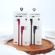 Data CABLE TYPE C TALKTIME ELBOW CHARGER CABLE FAST CHARGING CHARGER CABLE TYPE C CHARGER CABLE TYPE