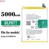 Battery For Realme 8i C30 C31 C35 RMX3151 BLP877 Battery Replacement