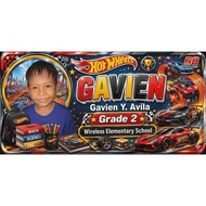 Laminated Name Tag for Kids - Boy