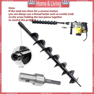 ci Drill Bit for Earth Auger Head Bit SDS Auger Drill Arbor Earth Drill Bit Adapter