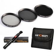 K&F Concept 58mm ND Filter Set (ND2 + ND4 + ND8)