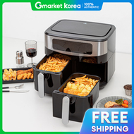 German Brand Dual Air Fryer 9L (4.5L X 4.5L) Digital Control /Electric Fryer /Household Fryer
