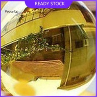 FOCUS 40mm Artificial Citrine Ball Healing Sphere Lucky Meaning Home Rome Decoration