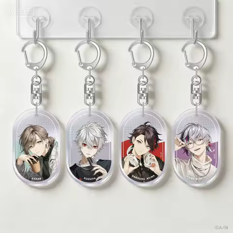 Nijisanji Decora Mode Part 2 Acrylic Pendant Keychains Bag Decorations Fans Festivals Gifts Souvenir