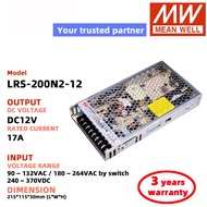MEAN WELL LRS-200N2-24 LRS-200N2-12 LRS-200N2-36 LRS-200N2-48 DC12V 24V 48V Switching Power Supply M