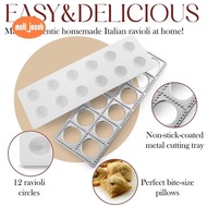 Ravioli Maker Press Mold Potsticker Meat Dumpling Maker , Ravioli Stamp Pasta Making Kit Pasta Makin
