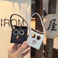 [Promosi Panas] Beg berbentuk kotak robot, gantungan beg, sarung fon telinga, beg mini berbentuk seg