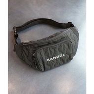 日本 KANGOL 菱格 空氣包 胸包 腰包 小包 側背包 斜跨包