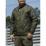 Helikon Thermal C Cotton Wolfhound Jaket Kolar Berdiri untuk Lelaki Kasual Luaran Kasual Mampatan Ri