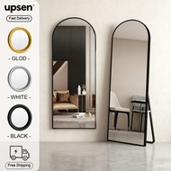 Arch Cermin Panjang Cermin Dinding&Mirror Stand 2in1 Cermin Dinding Hiasan Ruang Tamu