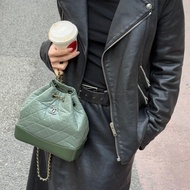 ✨Chanel Gabrielle 牛皮 流浪背包 99新全套