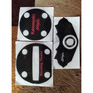 STICKER COVER CLUTCH, COVER MAGNET, PAPAN HANDLE NINJA KAWASAKI RR 150RR