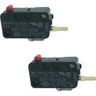 LONYE WB24X829 D3V-16G-3C25 Penggantian Suis Pintu Microwave untuk GE Kenmore Frigidaire Microwave 5