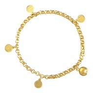 Gold Plated Anklet Jewellery for Children (AL5012) - Zhulian