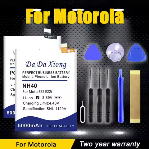 New Battery For Motorola Moto G Edge Razr 20 30 S30 G41 G32 G71 E22 Power stylus Pro Lite 5G 2019 XT