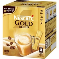 [Large capacity] Nescafe Gold Blend Stick Coffee 100 bottles [Cafe Latte] [Me]
