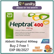 Lowest Price✅SG Ready Stock✅Heptral 400mg Tablets 30's | Exp: August 2027 Heptral Abbott Heptral