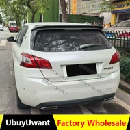 On sale For Peugeot 308 2014-2019 ABS Spoiler Car Tail Trunk Spoiler Rear Wing Tail Wing Decoration