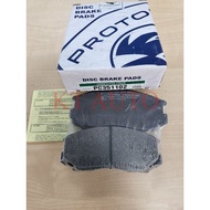 *ORIGINAL PROTON WIRA SATRIA FRONT BRAKE PAD/ DEPAN DISC PAD SAGA 12V ISWARA PC351102